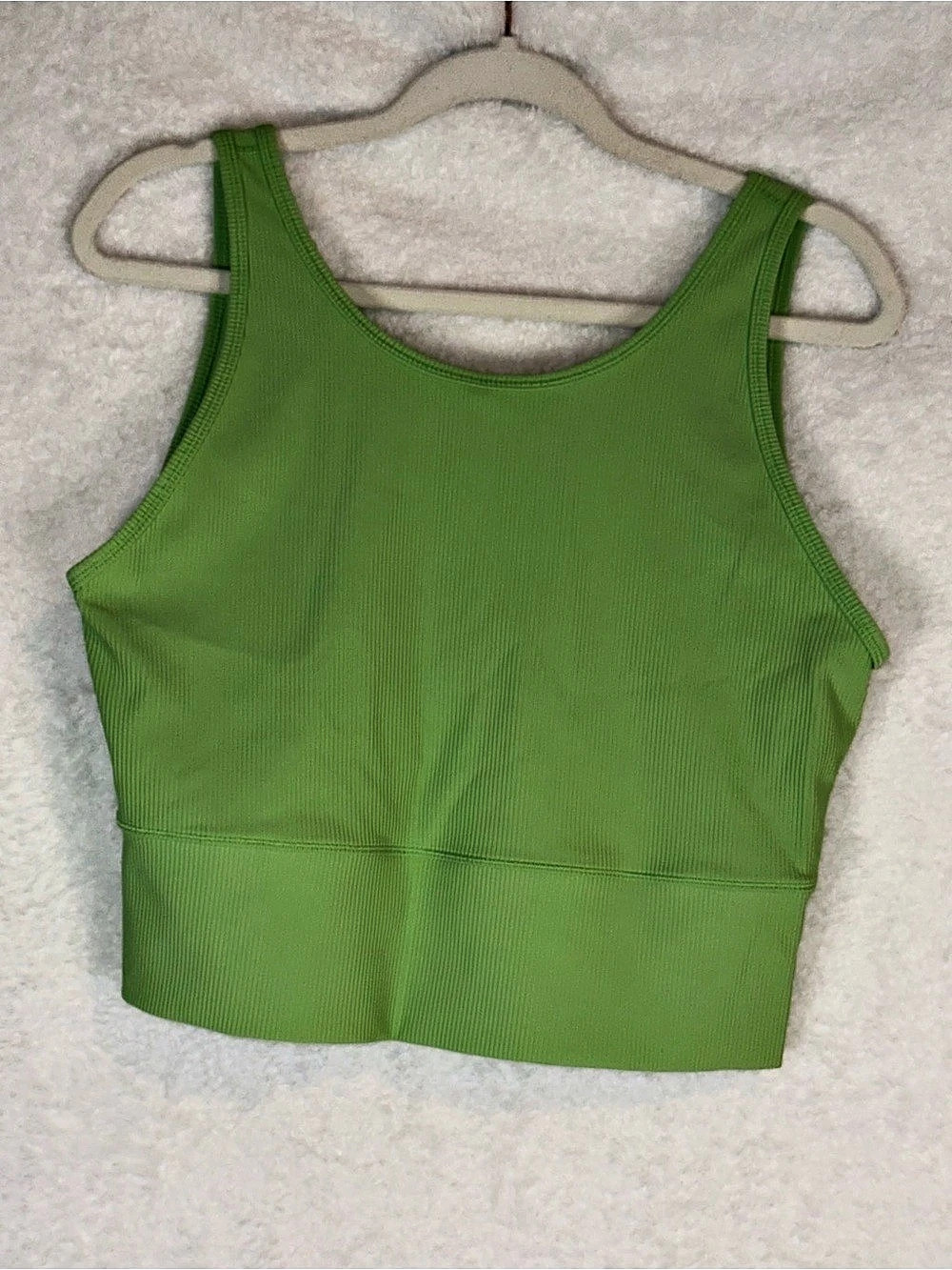 Lululemon Green Sports Bra Like New